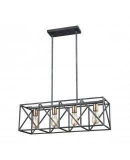 Elk 15253-4  Crossbar Linear Pendant 4 Light 
